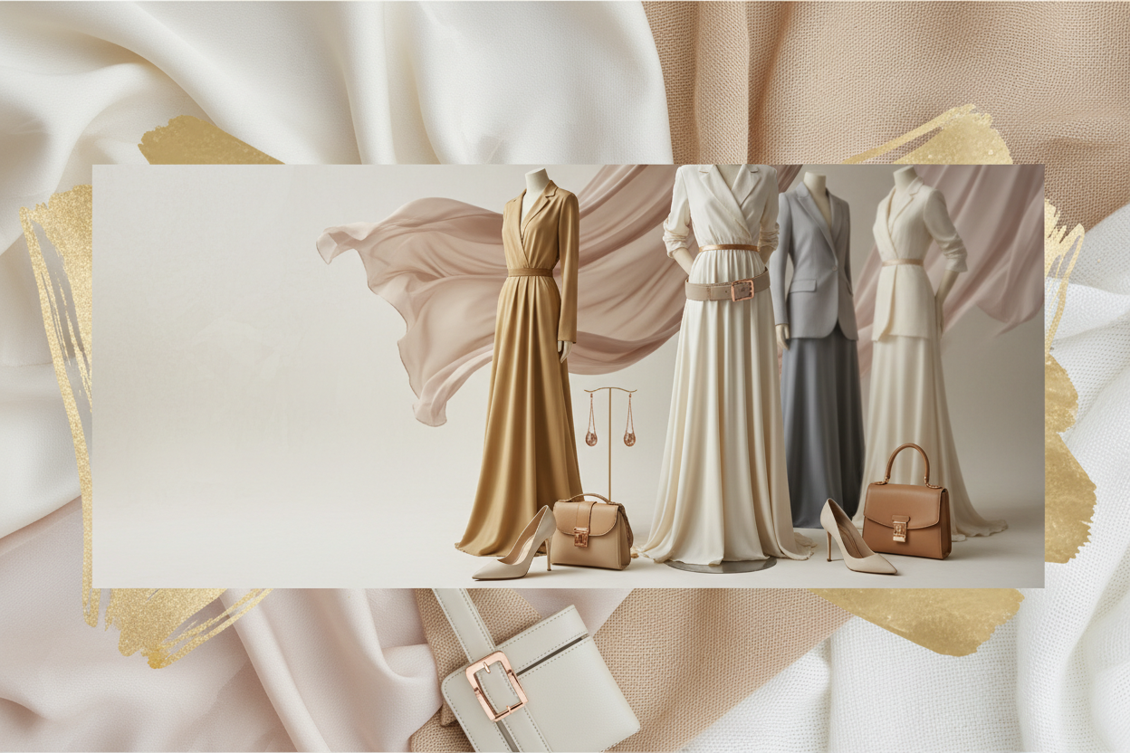 PRINCIPAL BANNER FOR A CLOTHING BOUTIQUE